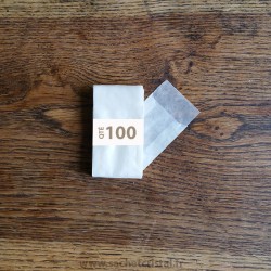 Sachets Cristal 45 x 60 mm – rabat 20 à 30 mm – 100 unités – image produit