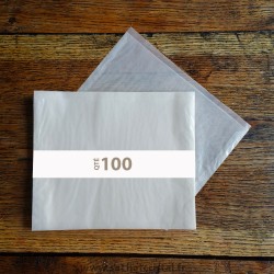 Pochettes cristal 215 x 155 rabat 10 mm