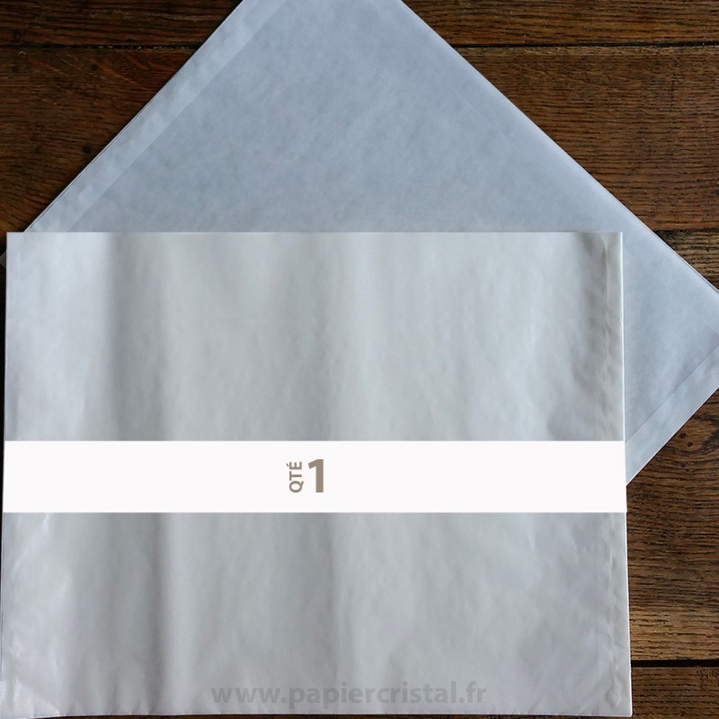 Pochettes cristal 820 x 620 mm sans rabat