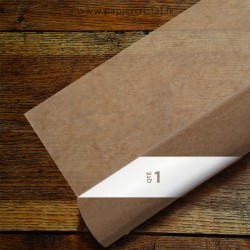 Rouleau de papier cristal semi transparent Echo Natur 390 mm x 8 m