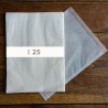 Sachets Cristal 230 x 305 mm – rabat 30 mm – 25 unités – image produit