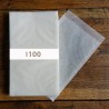 Sachets Cristal 145 x 230 mm – rabat 20 mm – 100 unités – image produit
