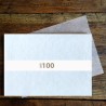 Feuilles papier cristal gaufré ver à soie A3 297 x 420 mm – 100 unités – image produit