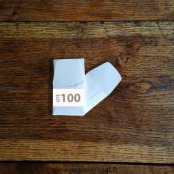 Pochons en papier – 100 unités – image produit