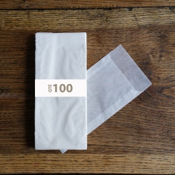Sachets Cristal 80 x 170 mm – rabat 40 mm – 100 unités – image produit